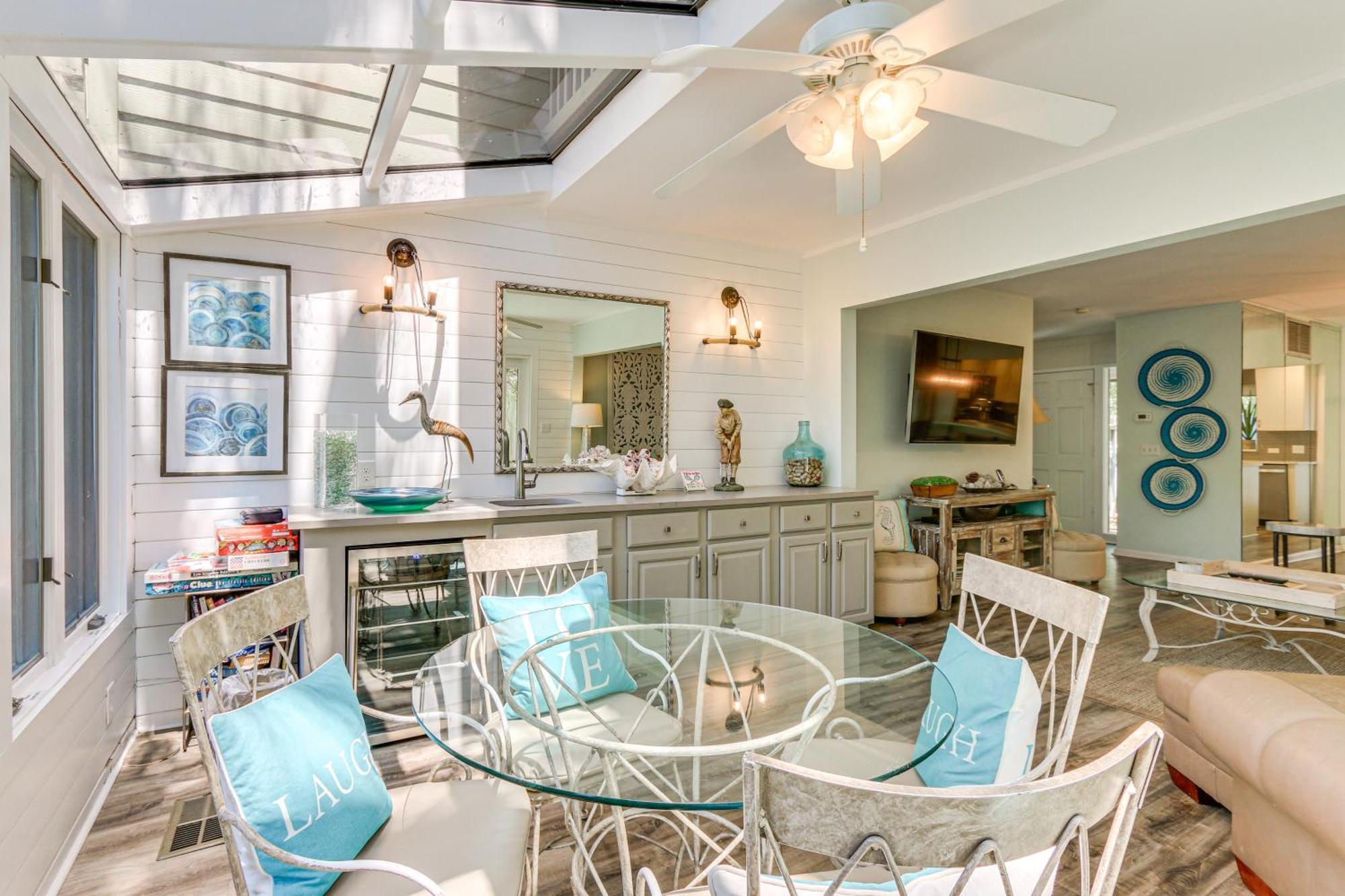 Modern Hilton Head Retreat Walk To Beach And Golf! Hilton Head Island Bagian luar foto